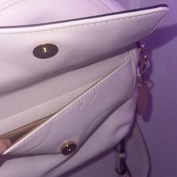 GUESS Cream Mini Backpack - Picture 6 of 7